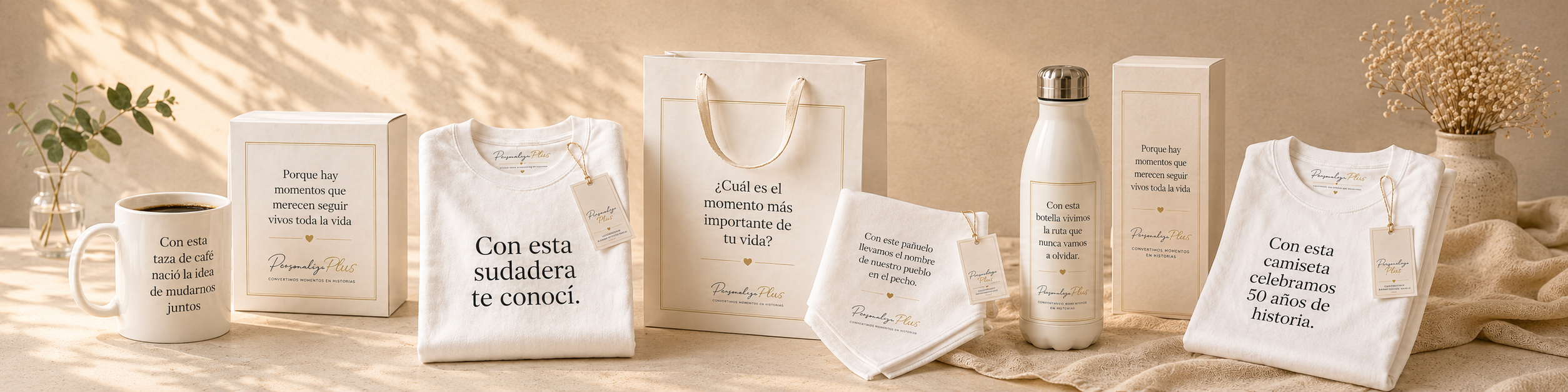 Colección Personaliza Plus — productos promocionales personalizados