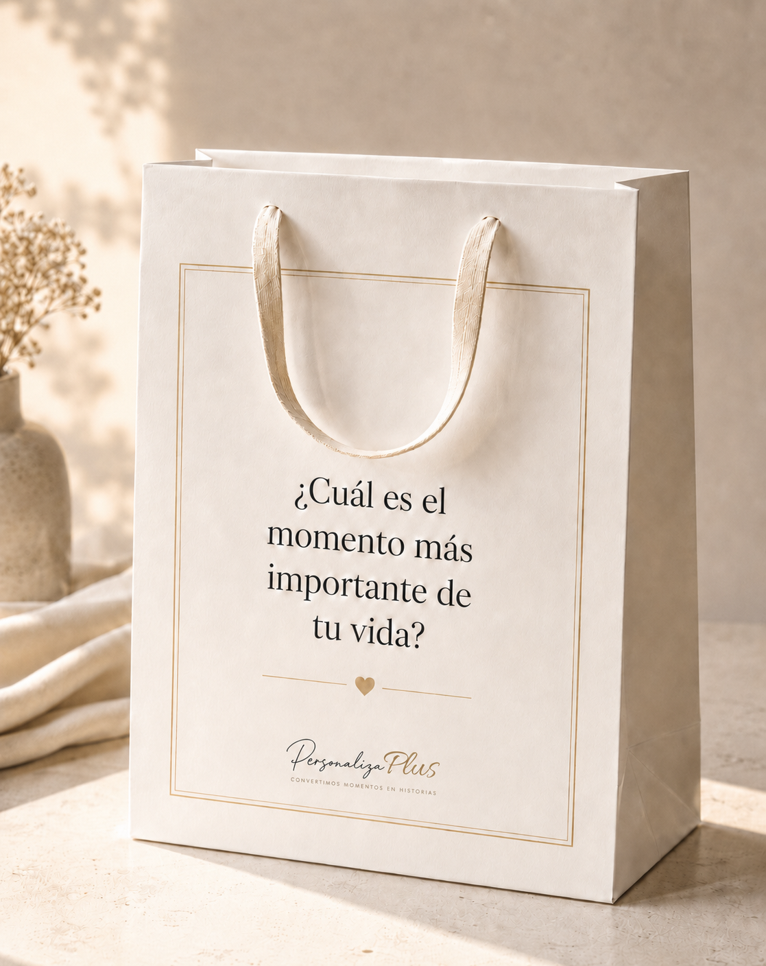 Bolsa de regalo Personaliza Plus